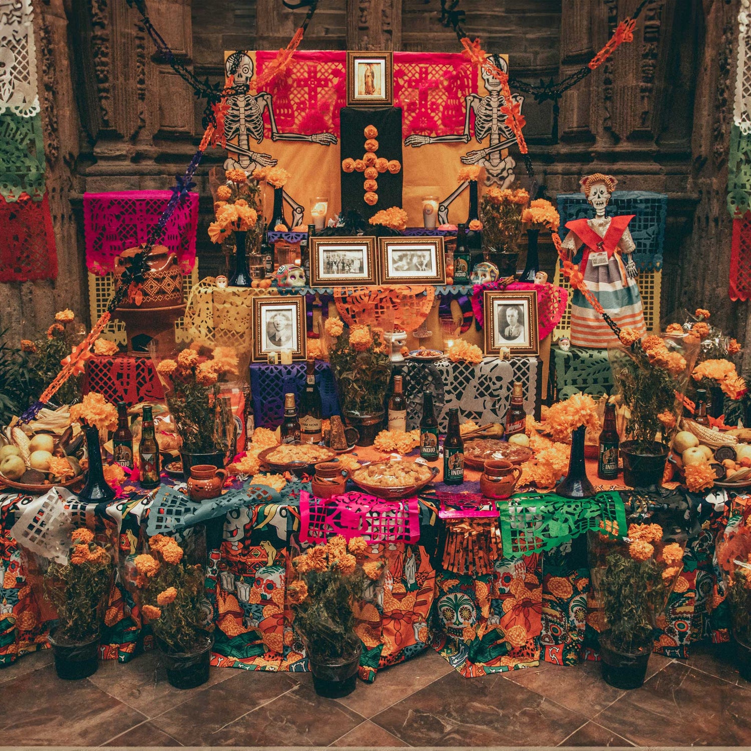 ofrenda del dia de los muertos