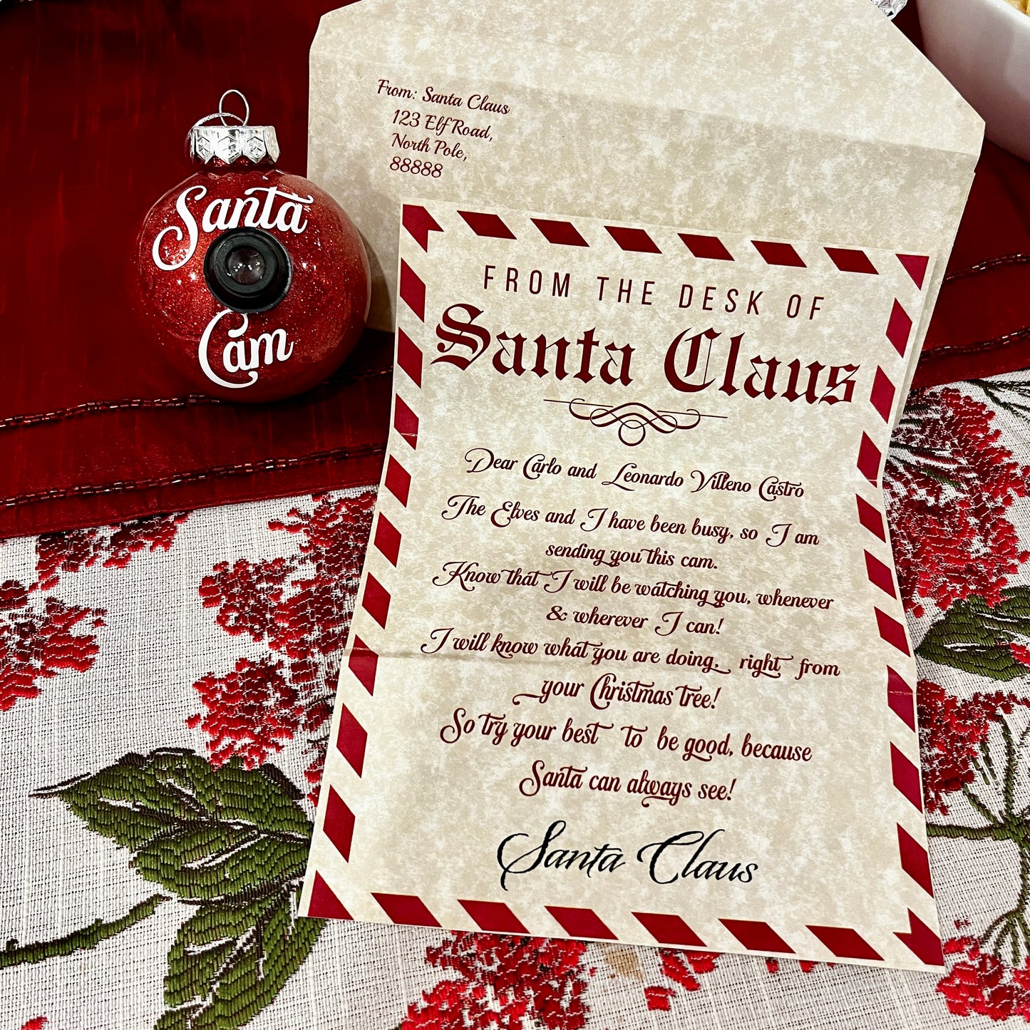 Personalized Santa Cam
