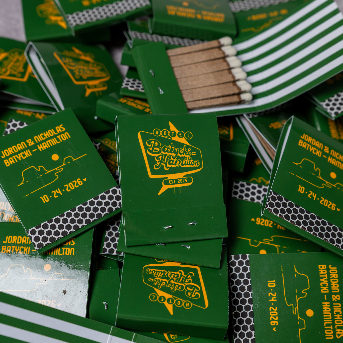 Standard Custom Matchbooks