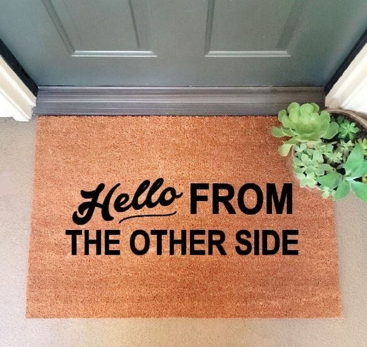 Hello from the other side