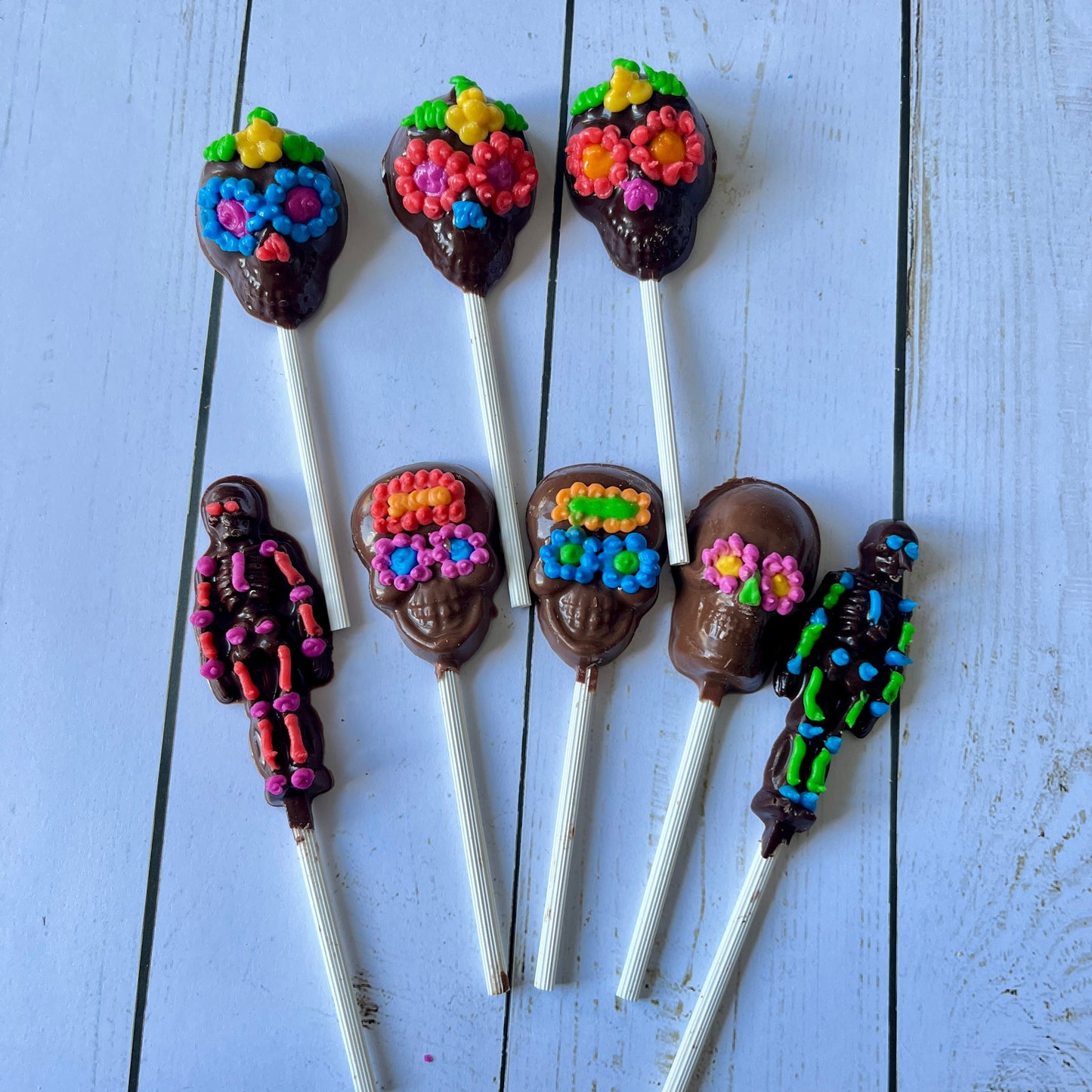 Mini Chocolate Skeleton Lollipop