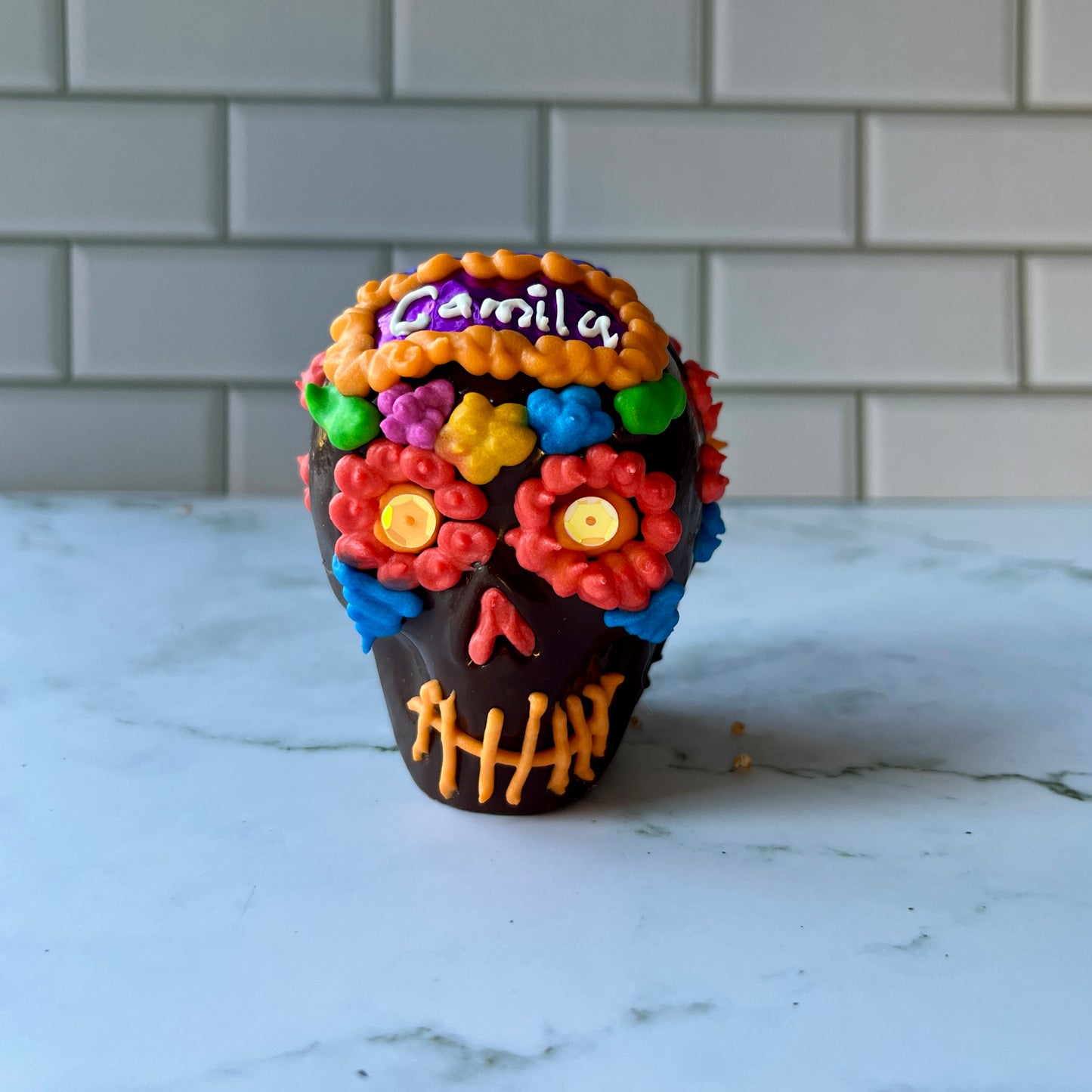 Small Chocolate Skull