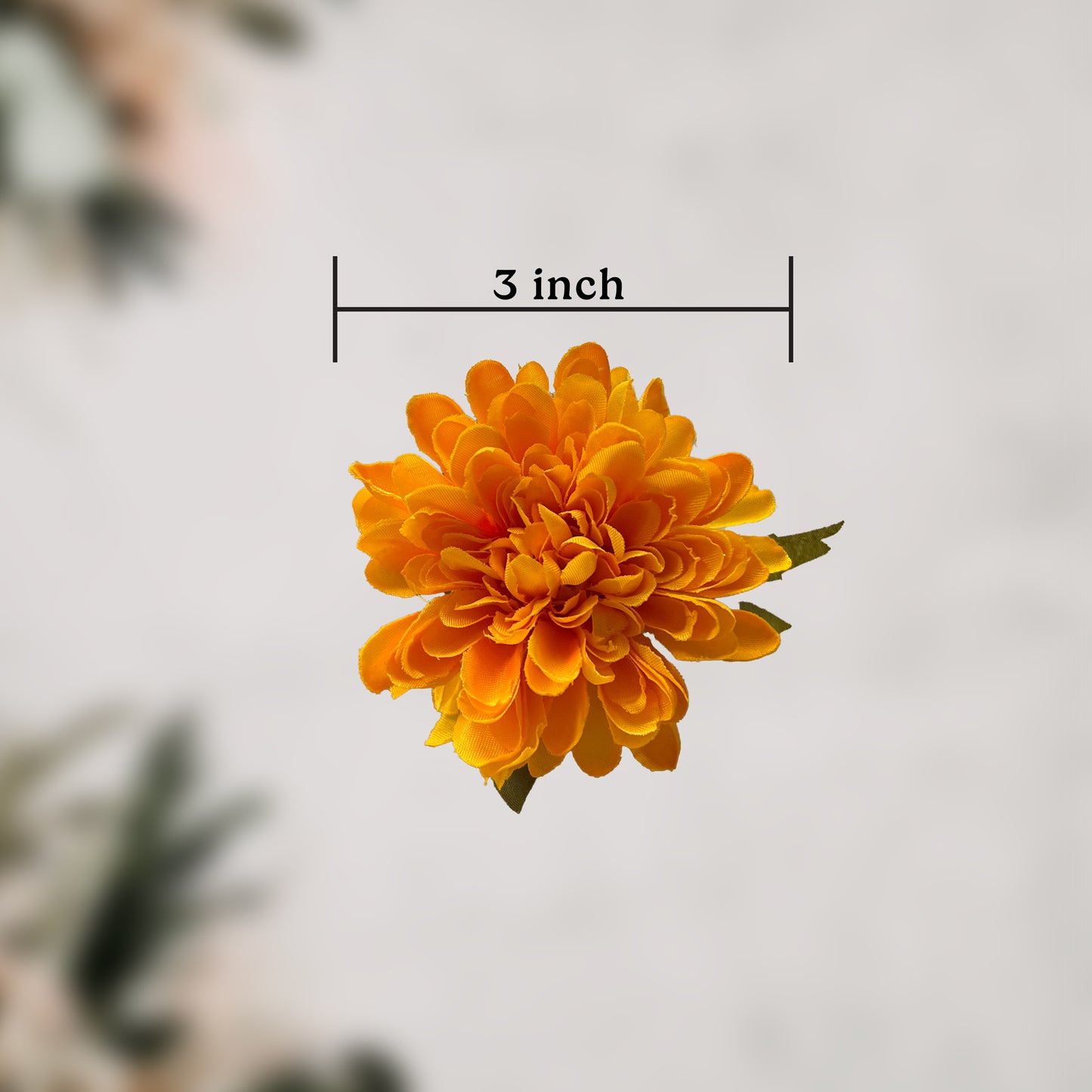 Individual flower size