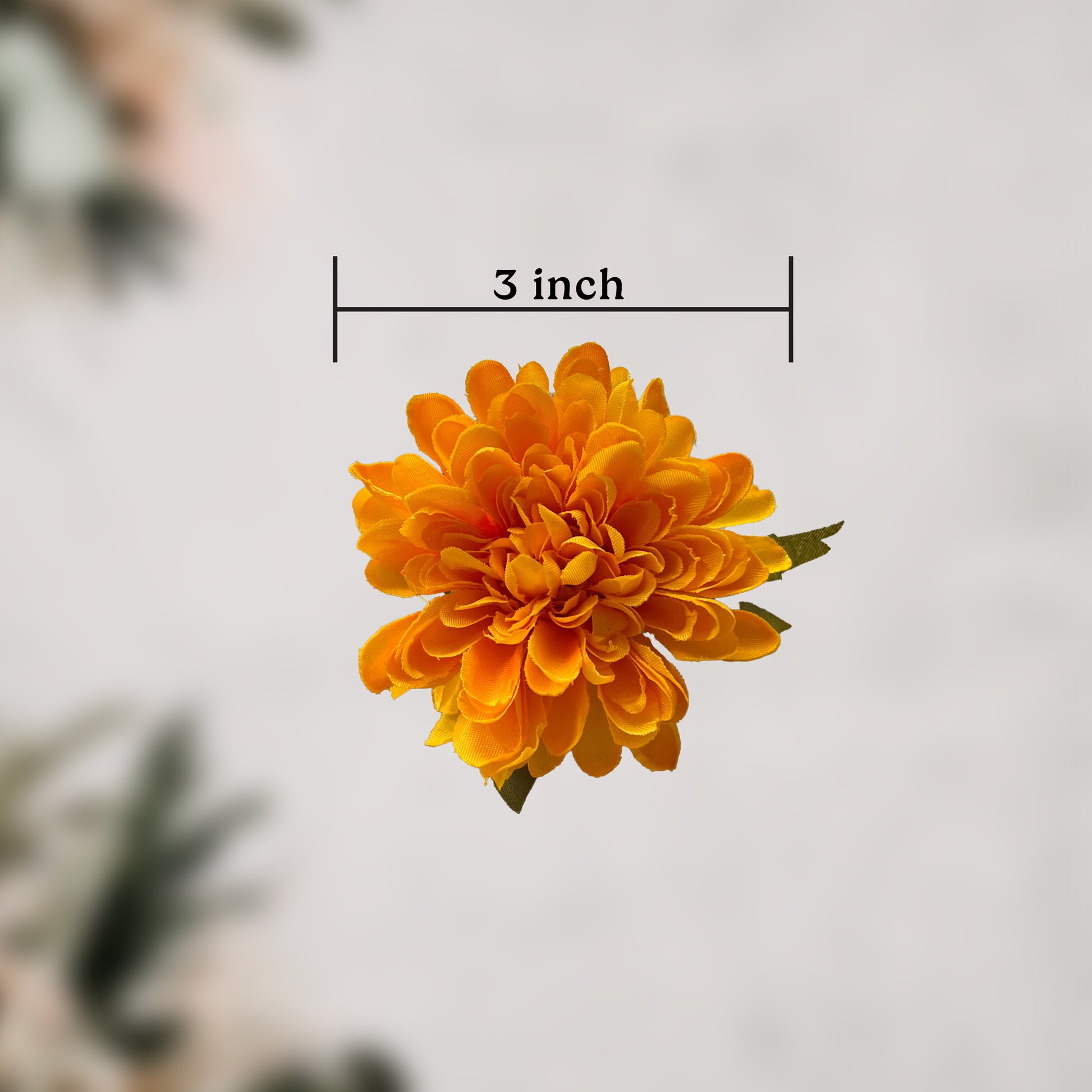 Individual flower size