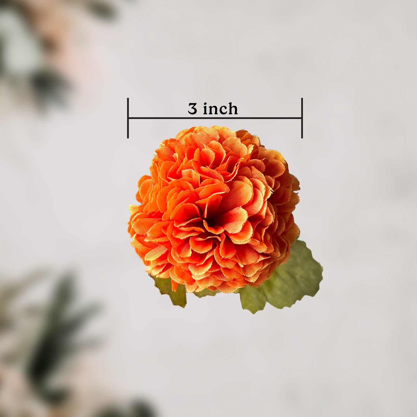 Individual flower size