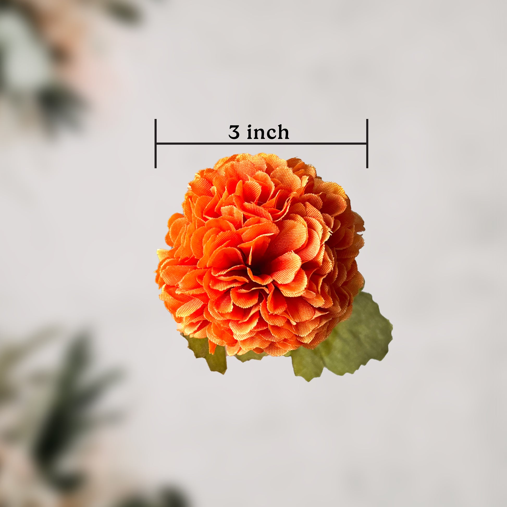 Individual flower size