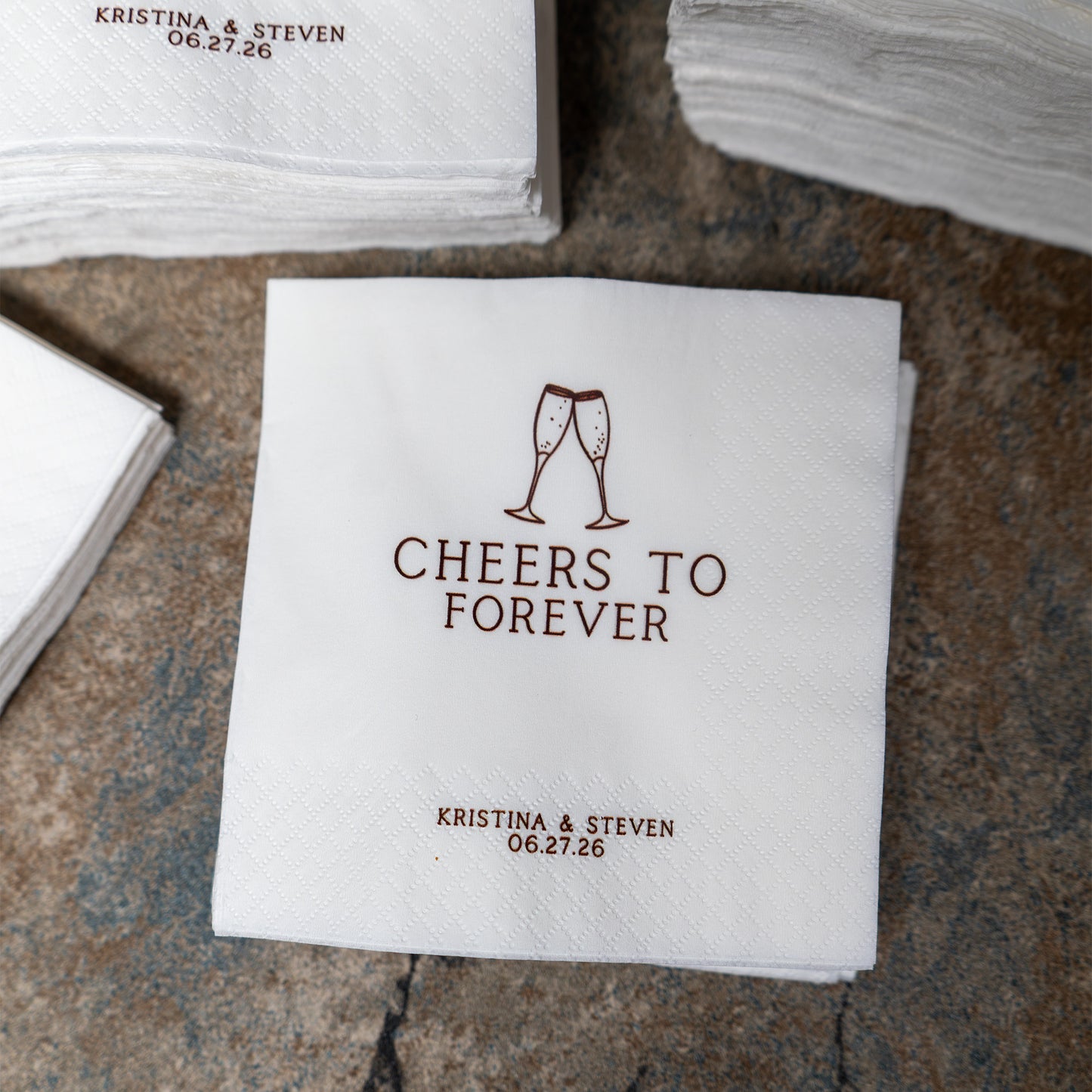 Personalized Cocktail Napkins