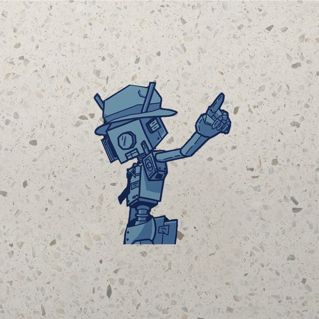 Mini Robot Sticker