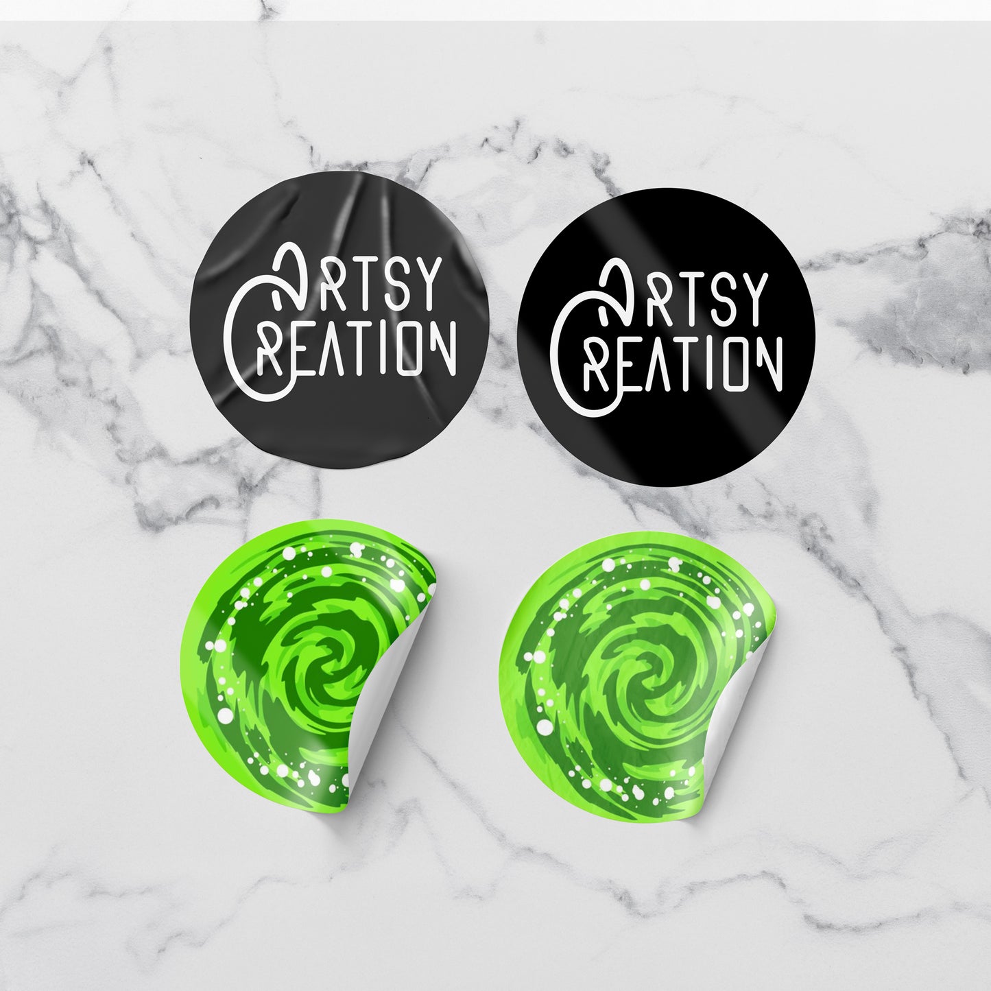 Standard Die-Cut Custom Vinyl Stickers