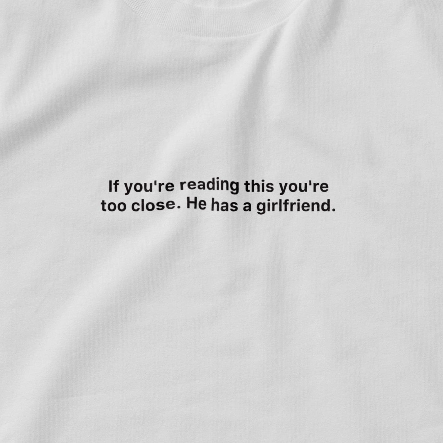 If you're reading this...