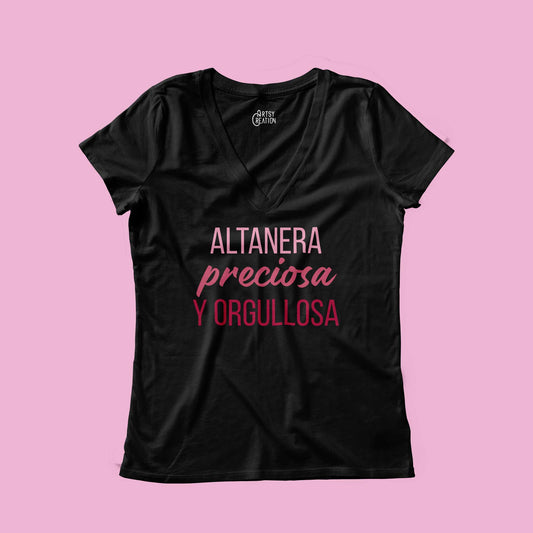 Altanera preciosa y orgullosa (V Neck)