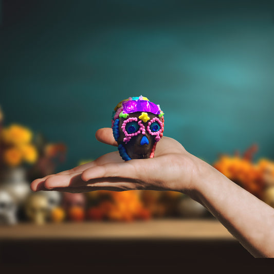 Small Chocolate Skull