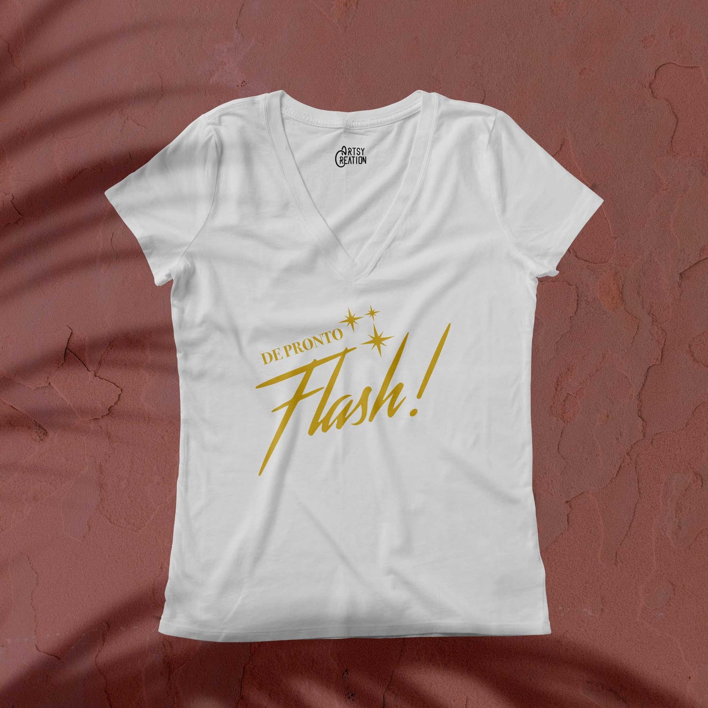 De pronto flash! (V Neck)