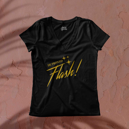 De pronto flash! (V Neck)