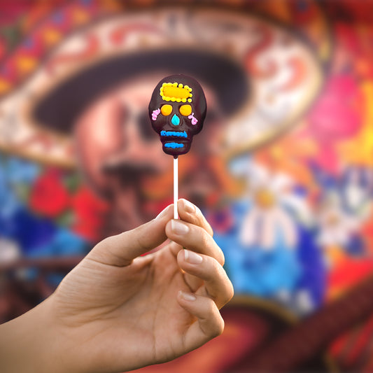 Medium chocolate lollipop Style 1
