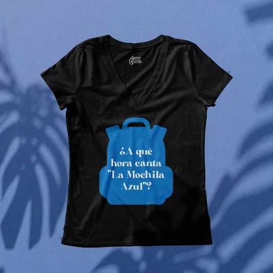 La mochila azul (V Neck)