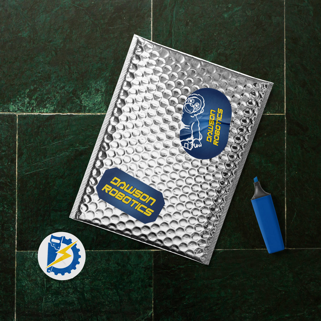 Dawson Robotics Sticker Pack — Set of 3 Premium Vinyl Stickers