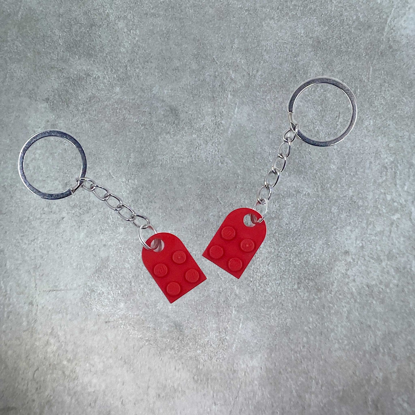 Heart Key Chain - 2Pcs