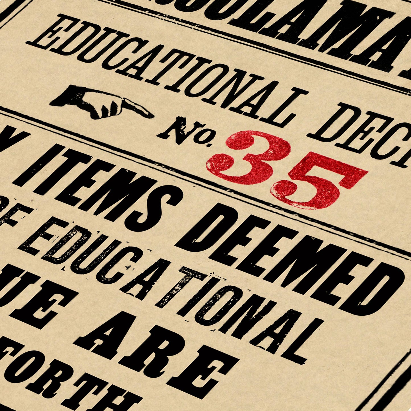 Proclamation N°35