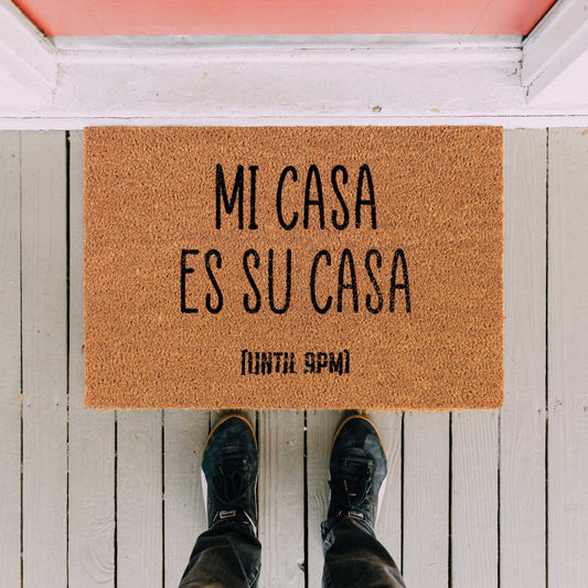 Mi casa es su casa