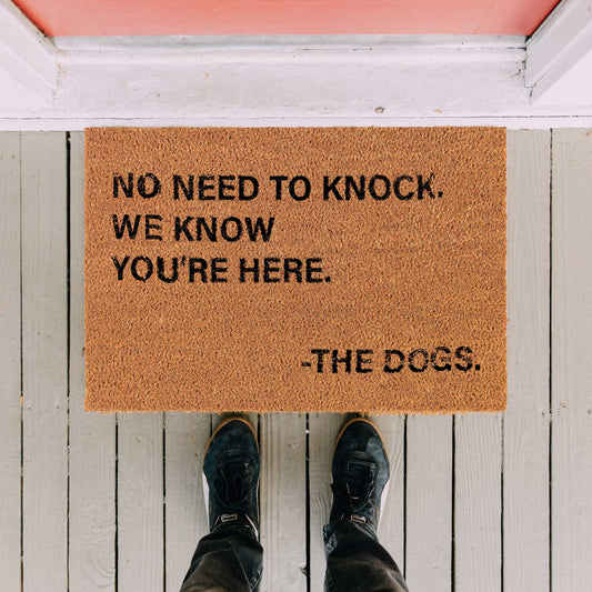 No need to knock