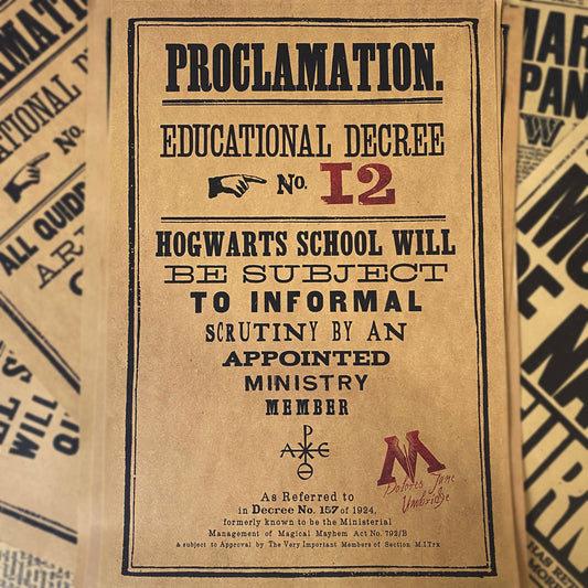 Proclamation N°12