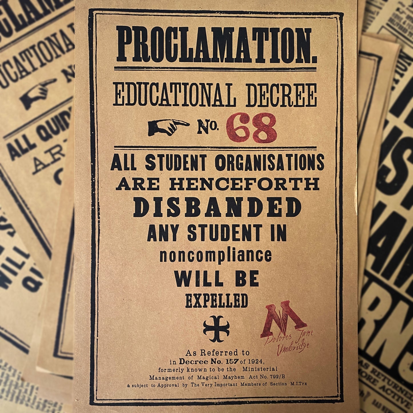 Proclamation N°68