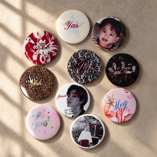 Custom Button Pins