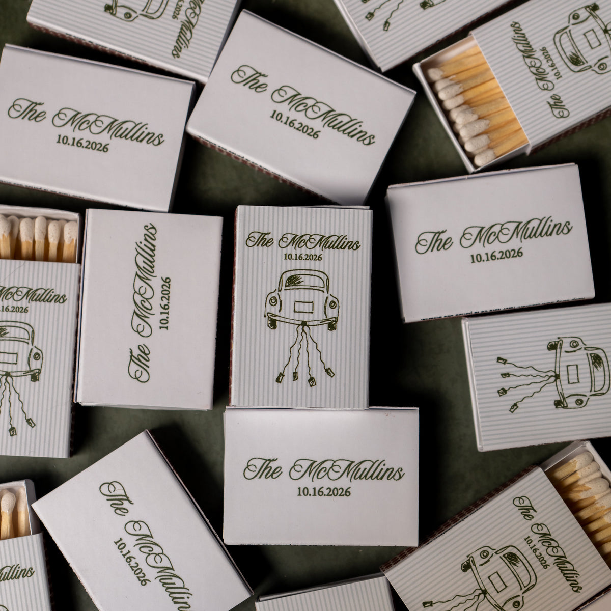 50 Custom Matchboxes