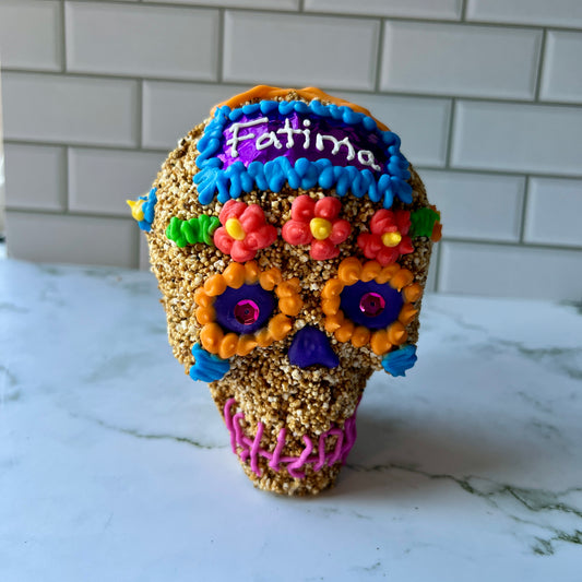 Large Amaranth Skull