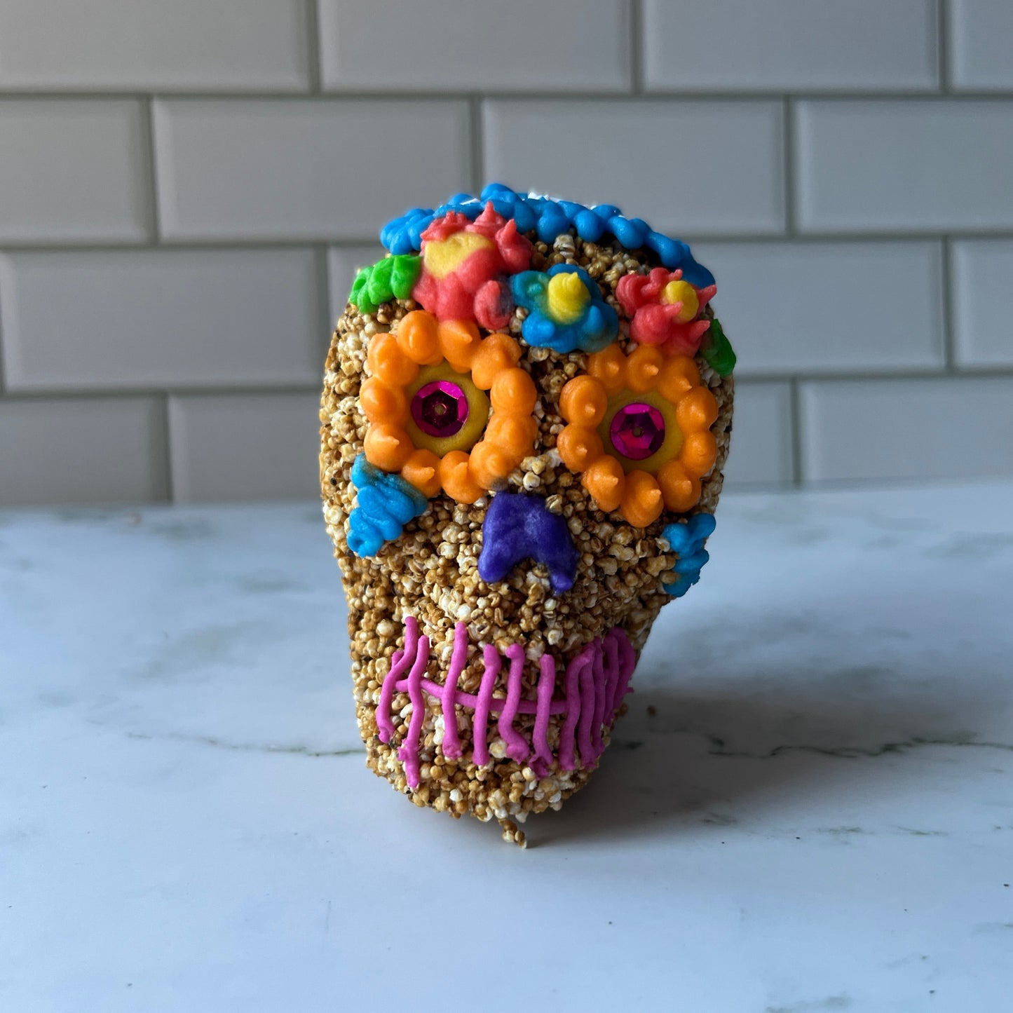 Small Amaranth Skull