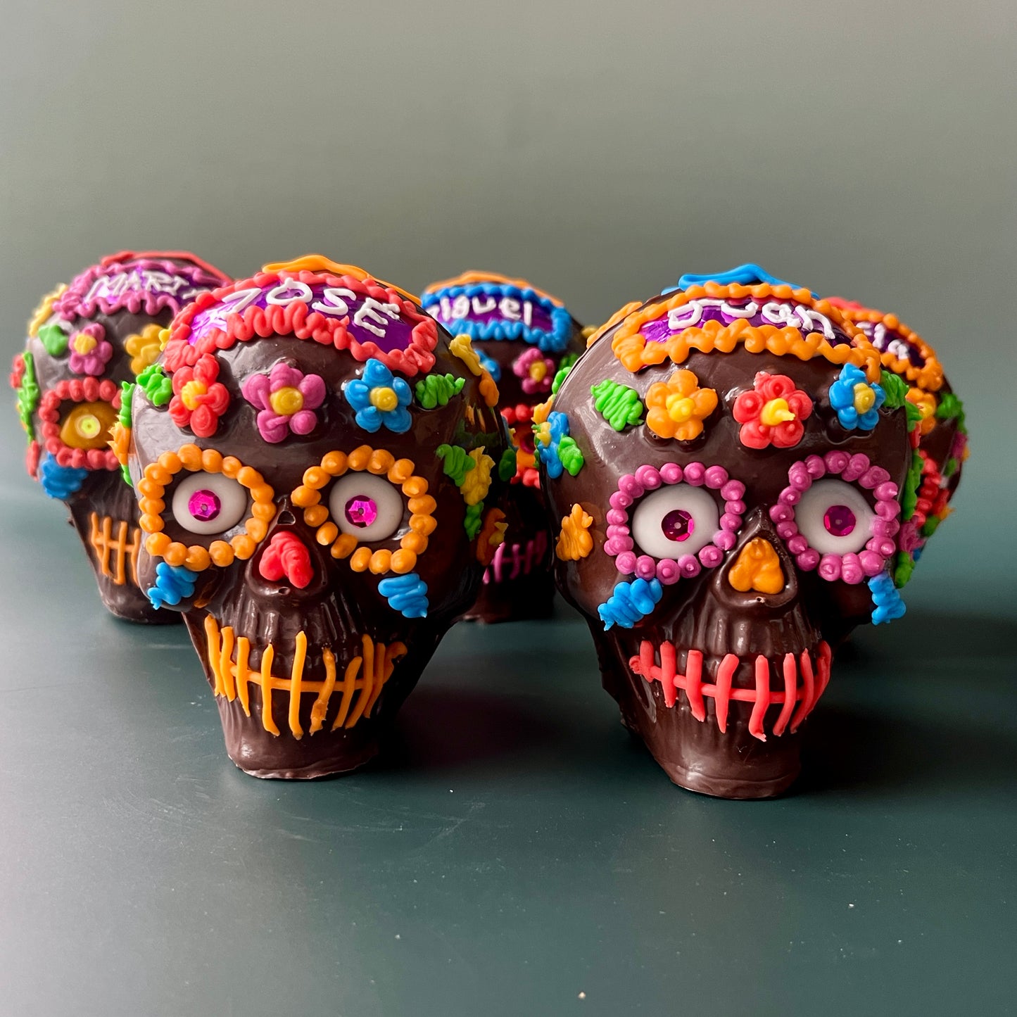 Large Chocolate Skull