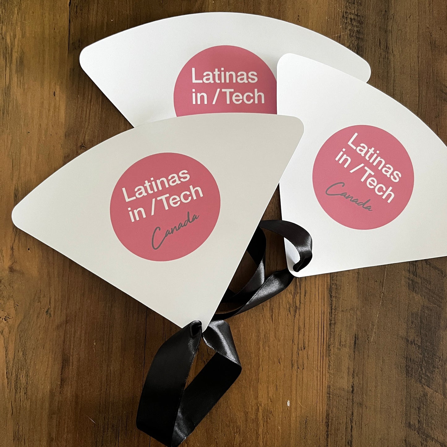 Custom 50 handheld fans