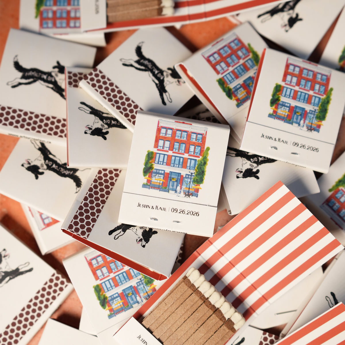 Standard Custom Matchbooks