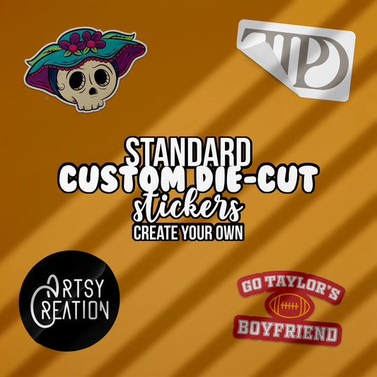 Standard Die-Cut Custom Vinyl Stickers