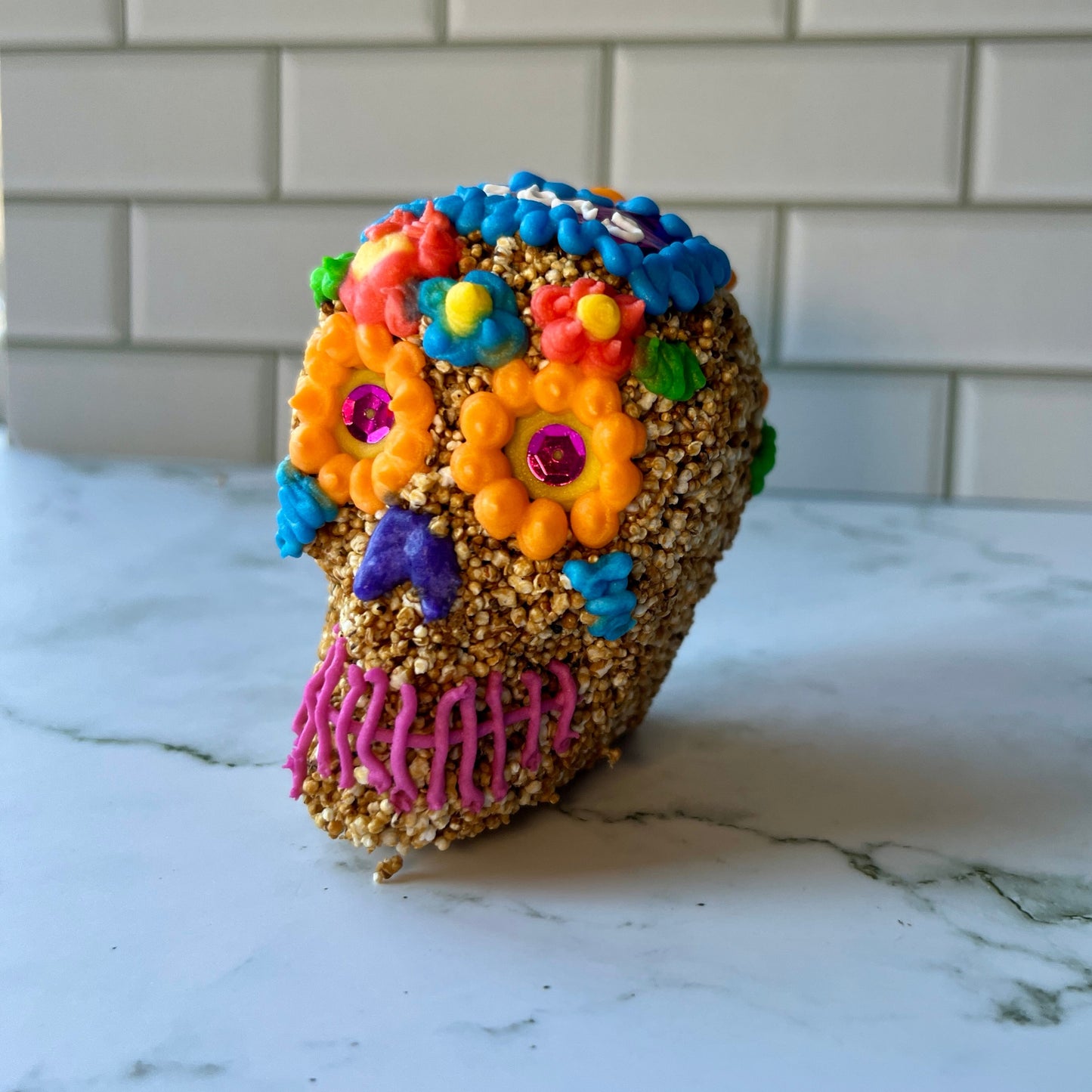Small Amaranth Skull