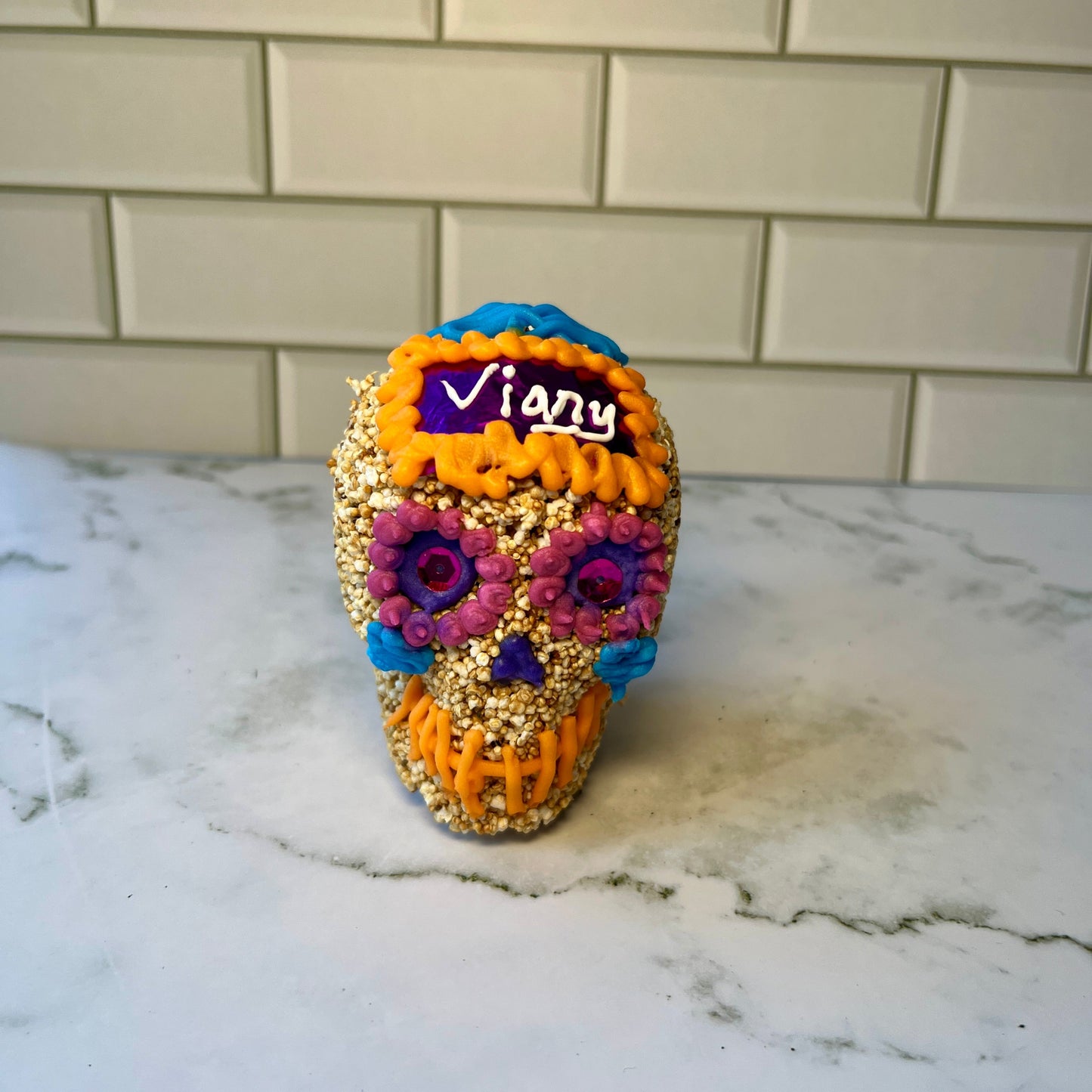 Small Amaranth Skull