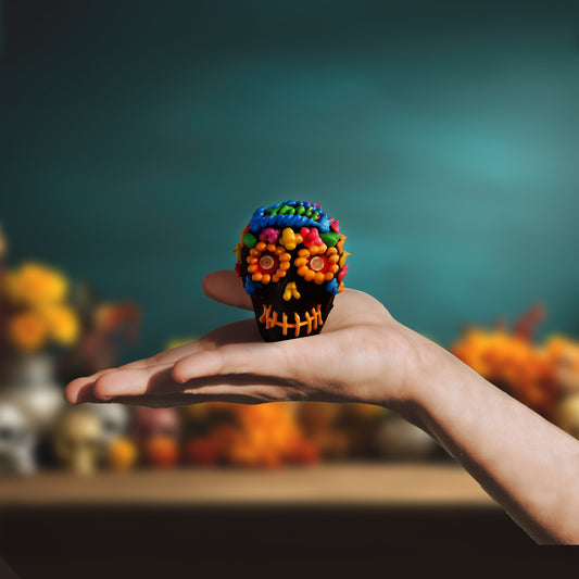 Small Chocolate Skull