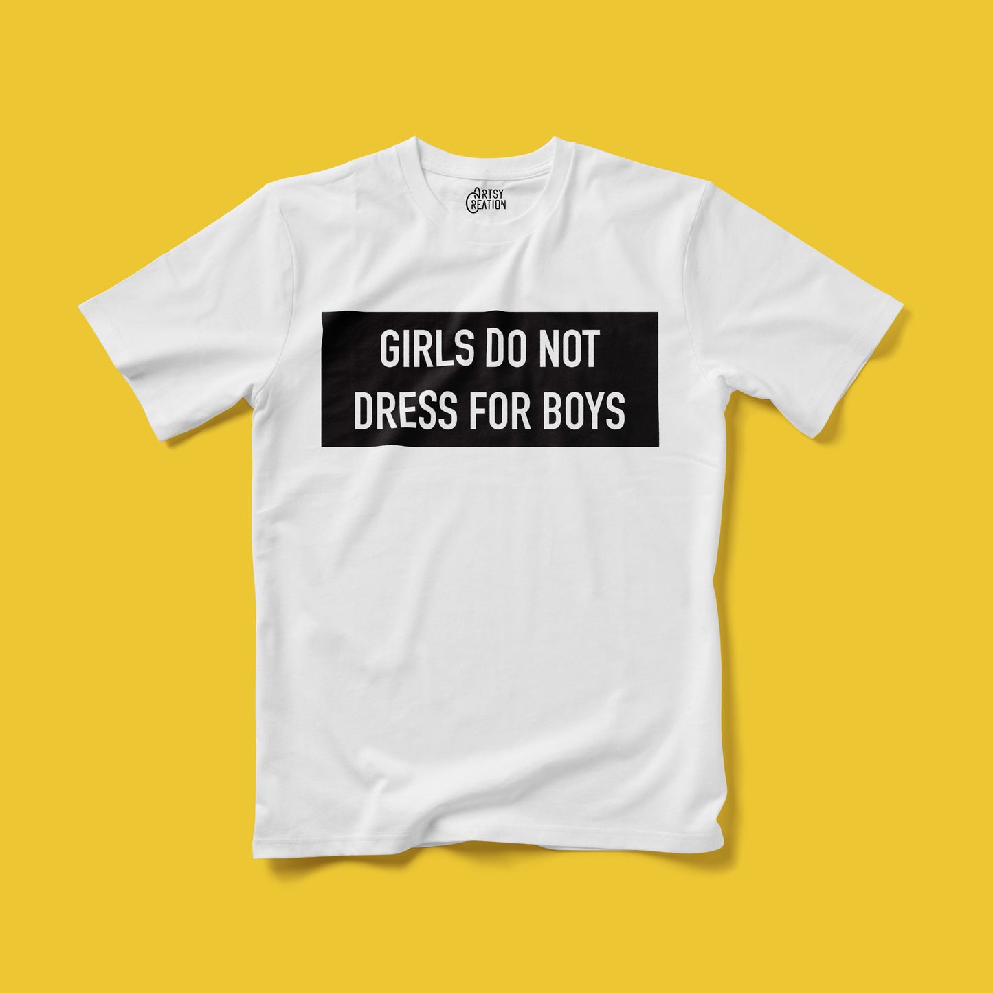 Girls do not dress for boys