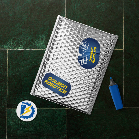 Dawson Robotics Sticker Pack — Set of 3 Premium Vinyl Stickers