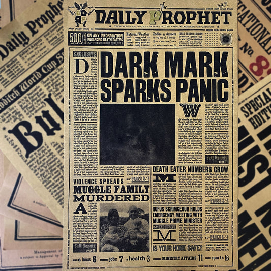 Daily Prophet - DARK MARK SPARKS PANIC