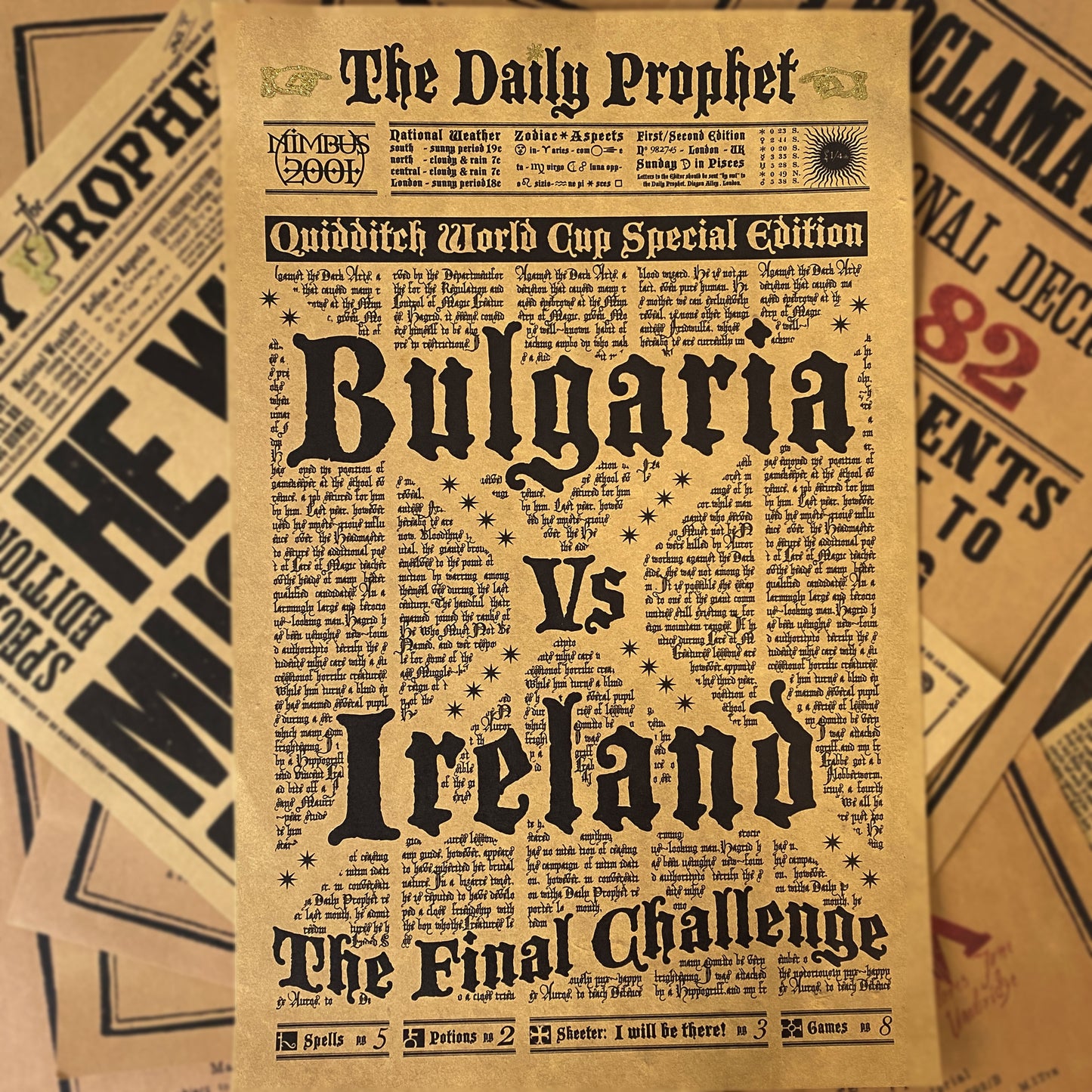 Bulgaria VS Ireland