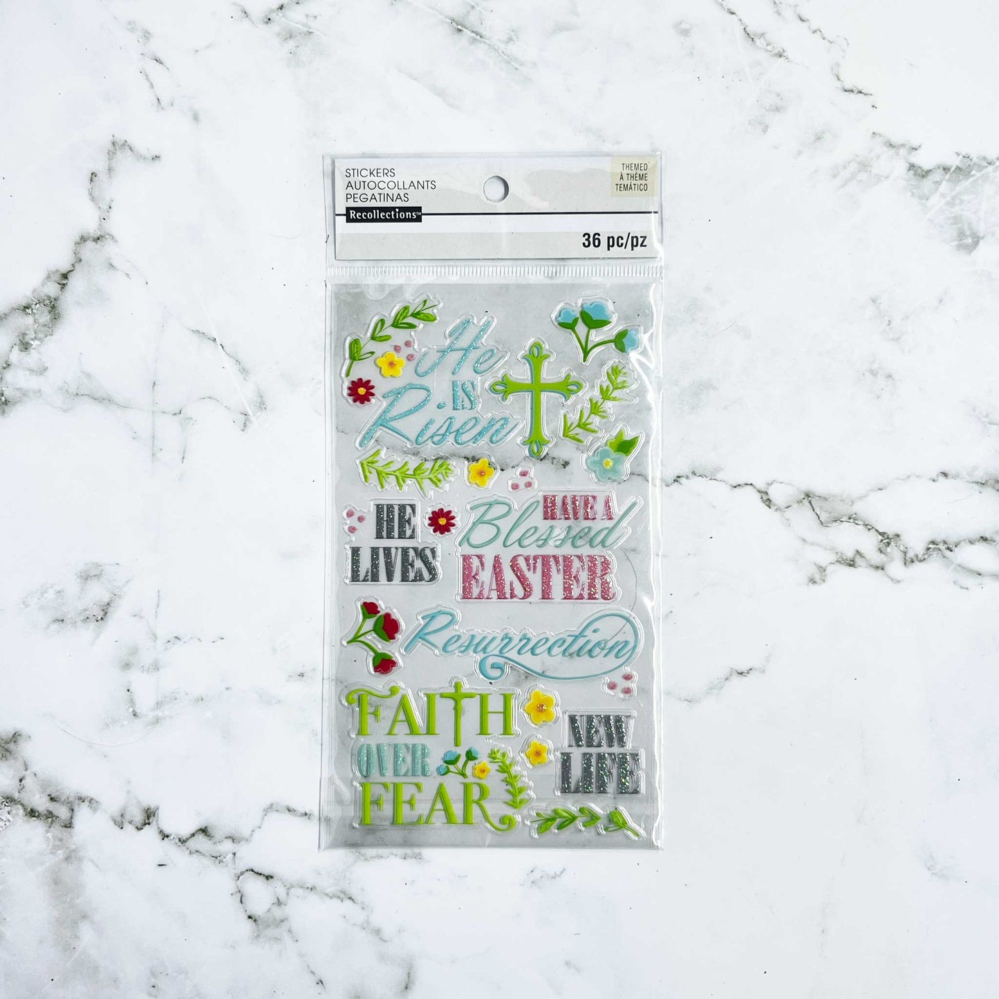 Easter - Clear Sticker