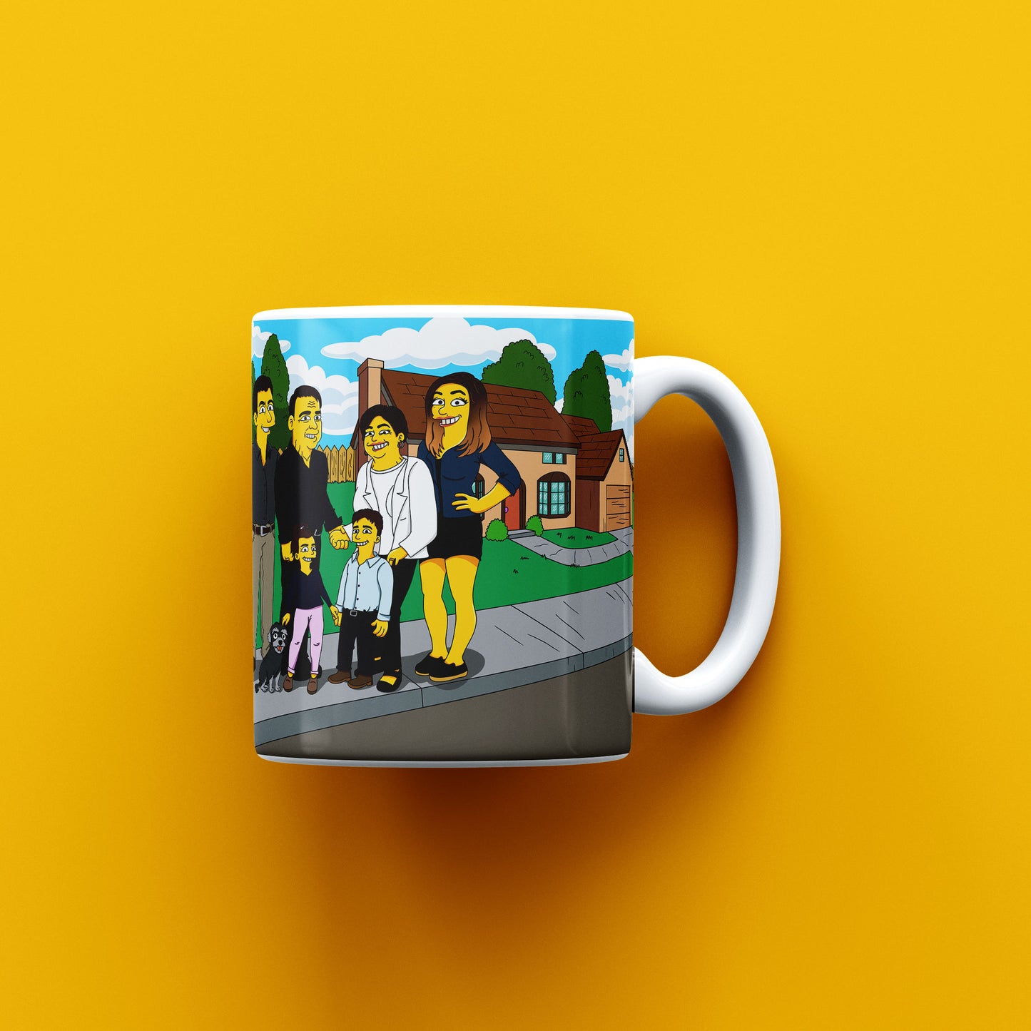 Imprime tu taza amarilla (personalizada)